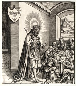 Santos ligados à Casa de Habsburgo: um relato geral da ascendência do imperador Maximiliano I de Leonhard Beck