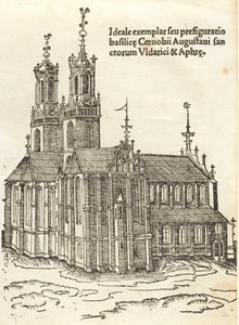 Os gloriosos confessores de Cristo Uldar e Symperti de Leonhard Beck and Berno of Reichenau