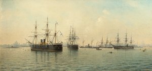 Embarcações de cruzeiro Minin e Kronstadt de Leonid Demyanovich Blinov