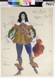Desenho de Figurino para 
