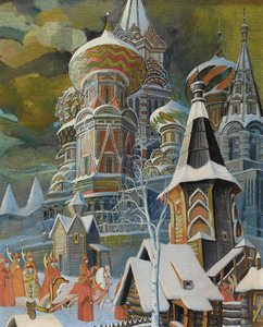 Catedral de São Basílio de Leonid Mikhaylovich Brailovsky