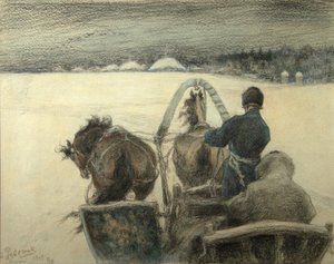 A caminho de Yasnaya Polyana, 1903