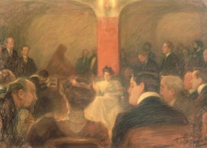 Concerto do cravo Wanda Alexandra Landowska (1879-1959) de Leonid Osipovic Pasternak