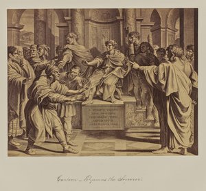 Desenho animado - Elyamus, o feiticeiro de Leonida Caldesi