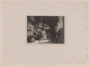 Hendrik IV e o embaixador espanhol
Henrique IV e o embaixador espanhol (título sobre o objecto)