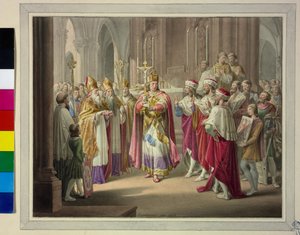 Eleição do rei 1273 de Leopold Kupelwieser
