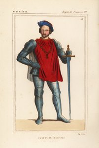 Jacques de Chabannes, seigneur de la Palice, militar francês de Leopold Massard