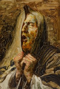 Ouve, ó Israel (óleo sobre cartão) de Leopold Pilichowski