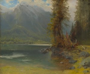 O Eibsee de Leopold Rottmann
