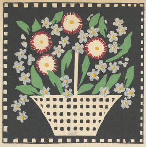 Cesta de Flores, 1907. de Leopoldine Kolbe