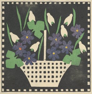 Cesto de Flores, 1907. de Leopoldine Kolbe