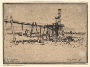 Moinhos de água em Padanarem de Leroy Milton Yale