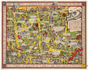 Peter Pan Mapa de Kensington Sul