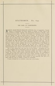 O Conde de Camperdown de Leslie Matthew Ward