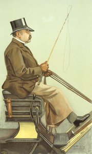 Four in Hand (cor litho) de Leslie Matthew Ward