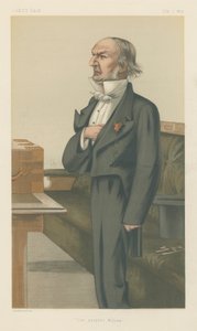 Primeiros Ministros - Vanity Fair. "O Guilherme do povo". O Rt. Hon. William Ewart Gladstone. 1 de Julho de 1879