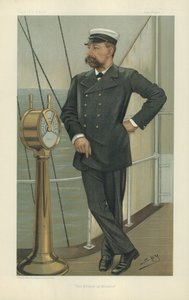 Albert H Charles de Mônaco, o príncipe de Mônaco de Leslie Matthew Ward