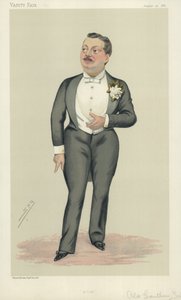Alexander Grantham Yorke, Alick, 20 de agosto de 1881, desenho animado da Vanity Fair de Leslie Matthew Ward