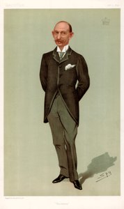 Brocklesby, o conde de Yarborough, 1896. de Leslie Matthew Ward