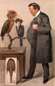Edwin Ray Lankester, zoólogo britânico, 1905 de Leslie Matthew Ward
