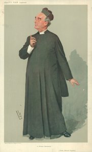 Padre Bernard Vaughan, Um Savonarola moderno, 30 de janeiro de 1907, desenho animado da Vanity Fair de Leslie Matthew Ward