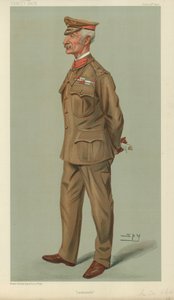 General Sir George Stuart White, Ladysmith, 14 de junho de 1900, desenho animado da Vanity Fair de Leslie Matthew Ward