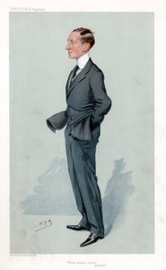 Guglielmo Marconi, físico e inventor italiano e pioneiro da telegrafia sem fio de Leslie Matthew Ward