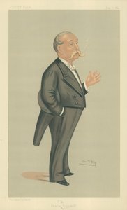 HSH Príncipe Demtrey Soltykoff, Príncipe Soltykoff, 6 de julho de 1889, desenho animado da Vanity Fair de Leslie Matthew Ward