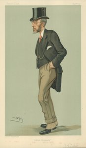 John Gilbert Talbot, Universidade de Oxford, 8 de julho de 1897, desenho animado da Vanity Fair de Leslie Matthew Ward