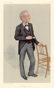 John Hall Gladstone, químico inglês, 1891 de Leslie Matthew Ward