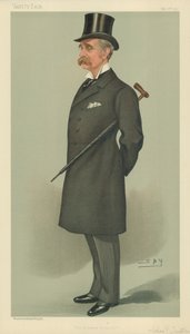 Charles Ernest Tritton, The Norwood Division, 6 de maio de 1897, cartoon da Vanity Fair de Leslie Matthew Ward