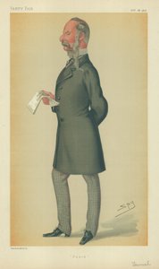 Sr. John Tenniel, Punch, 26 de outubro de 1878, desenho animado da Vanity Fair de Leslie Matthew Ward