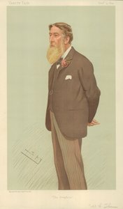 Sr. William Luson Thomas, The Graphics, 13 de dezembro de 1894, desenho animado da Vanity Fair de Leslie Matthew Ward
