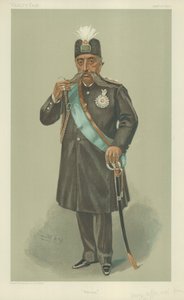 Muzaffer-Ed-Din, o Xá da Pérsia de Leslie Matthew Ward