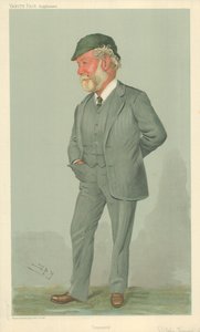 Sir John Isaac Thornycroft, Destroyers, 19 de janeiro de 1905, cartoon da Vanity Fair de Leslie Matthew Ward