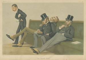 Spencer-Churchill, Balfour, Drummond-Wolff e Gorst de Leslie Matthew Ward