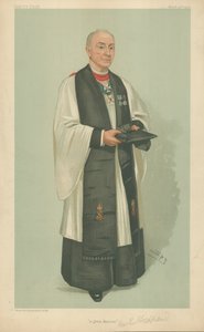 O Rev Edgar Sheppard, um grande marinheiro, 24 de março de 1904, desenho animado da Vanity Fair de Leslie Matthew Ward