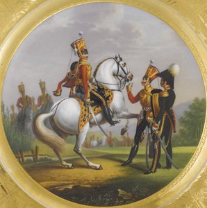Diretor e Suboficial do Regimento Hussar dos Salva-Vidas, 1829
