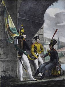 Podpraporshchik, Baterista e Hornista do Regimento da Guarda Finliandsky, 1829