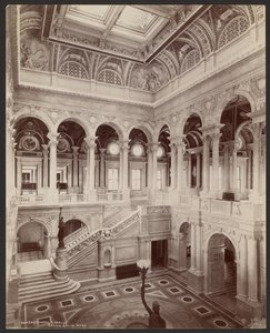 Biblioteca do Congresso: Salão da Grande Escada de Levin C. Hardy