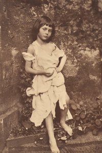 Alice Liddell como The Beggar Maid, 1858.