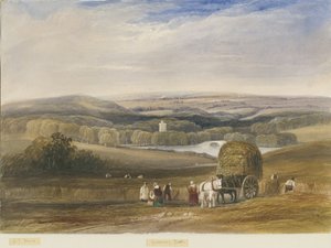 Greenway Bank: pintura em aquarela, nd [c1830-1840] de Lewis John Wood
