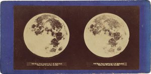 "Lua Cheia", 1864 (foto) de Lewis M. Rutherford