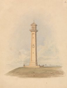 Desenho para um Monumento de Lewis Vulliamy