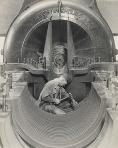 Coração da Turbina de Lewis W. Hine