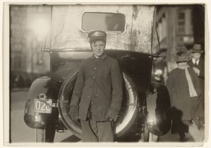 [Western Union Messenger, Massachusetts (Boston) de Lewis W. Hine
