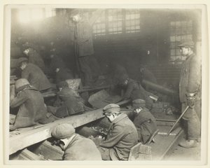 Uma visão dos trabalhadores da Ewen Breaker da Pennsylvania Coal Company de Lewis Wickes Hine