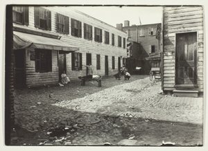 Beco dos Negros para os Brancos, Washington, D.C. de Lewis Wickes Hine