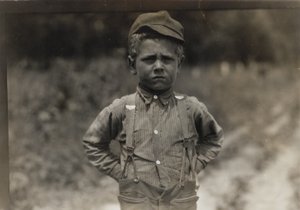 Trabalhador agrícola rural, Nova Inglaterra de Lewis Wickes Hine