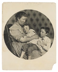 Madona num prédio de habitação de Lewis Wickes Hine